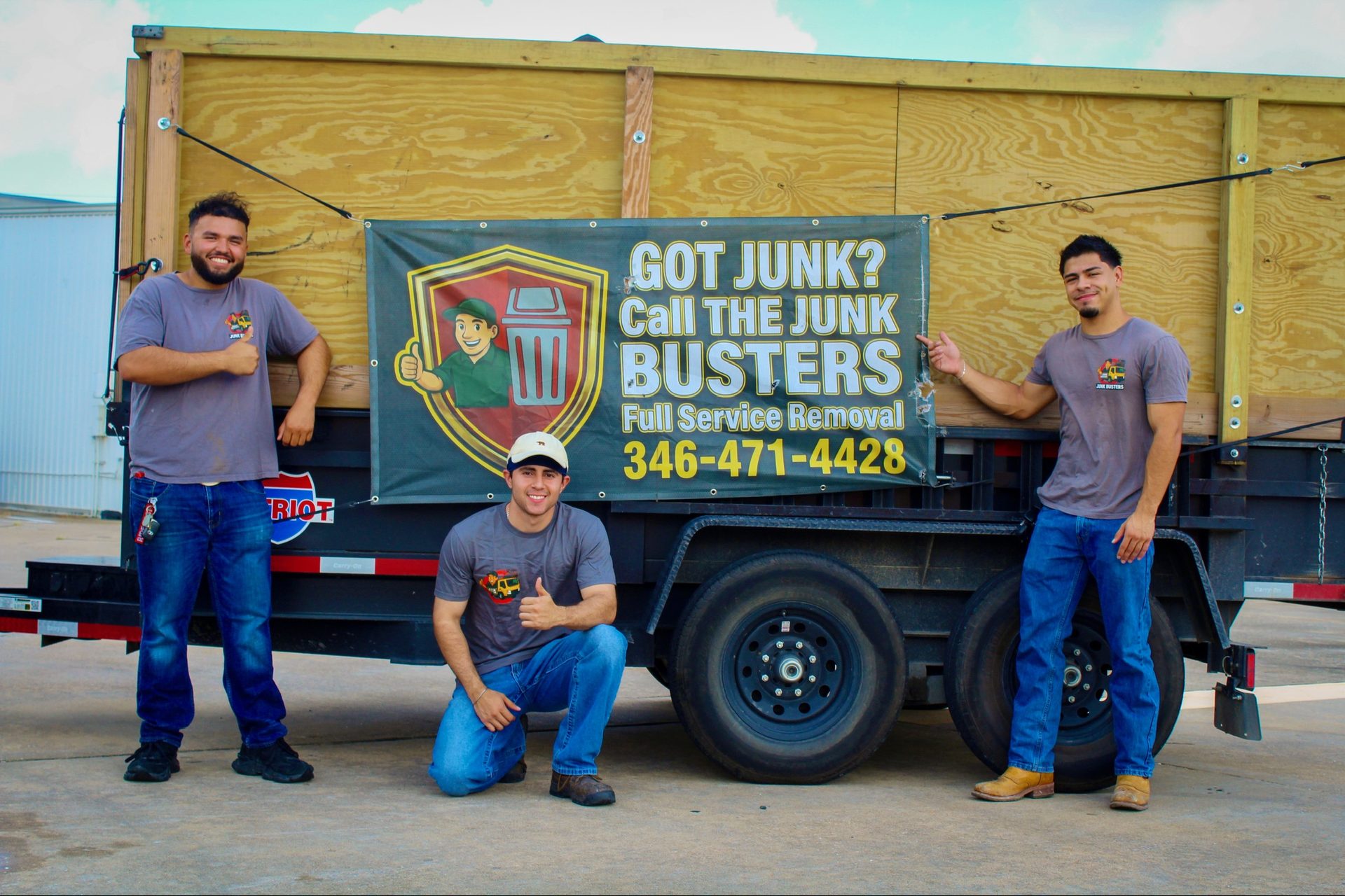 The Junk Busters Houston crew